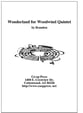 Wonderland for Woodwind Quintet P.O.D. cover